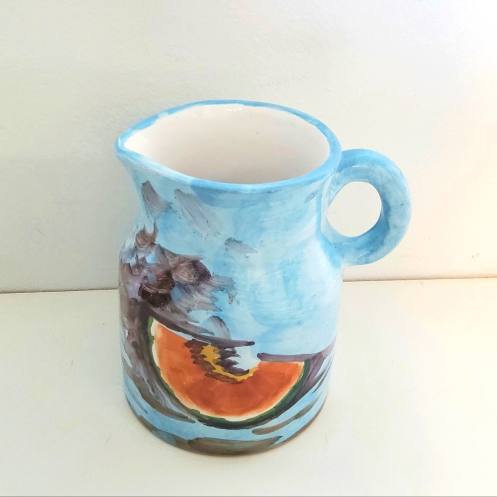 Ceramic pitcher made for Atwood Italy